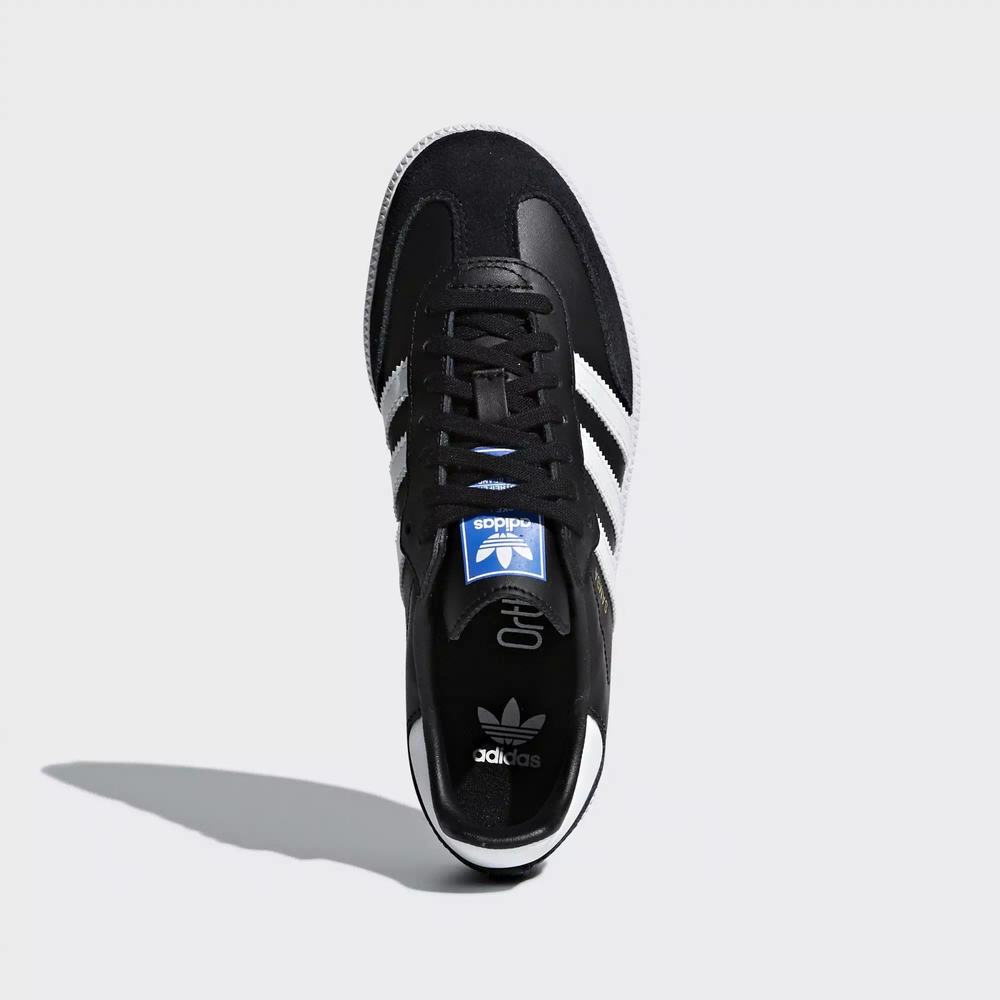 Adidas Samba OG Tenis Negros Para Niño (MX-76728)